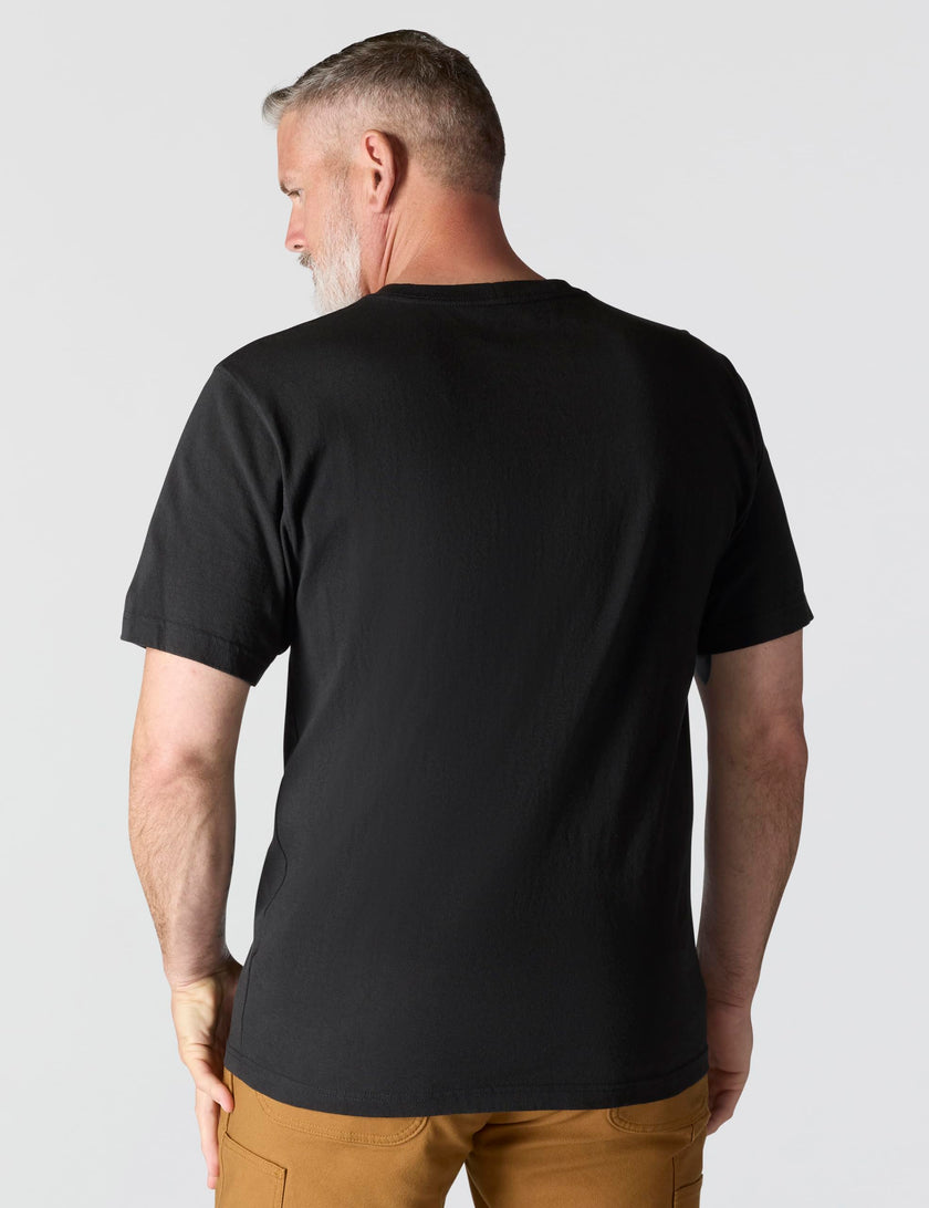 Carhartt Men's K87 Workwear Short Sleeve T-Shirt (Regular and Big & Tall Sizes), Black, 3XL (Reg) 🍁 All In One Marketplace Canada