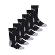 PUMA boys 6 Pack Crew Cut Socks, Black/Grey, 9-11 🍁 All In One Marketplace Canada