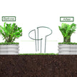 COATTOA Galvanized Raised Garden Bed, Raised Garden Boxes, 2 Pcs 6×3×1ft Outdoor Galvanized Planter Box, Garden Stock Tank Outdoor with Metal Plant Stakes, Garden Beds for Vegetables Planting 🍁 All In One Marketplace Canada