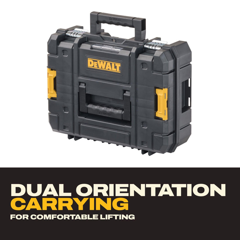 DEWALT Tool Box, TSTAK II, Flat Top (DWST17807) , Black 🍁 All In One Marketplace Canada