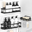 YASONIC Shower Caddy Adhesive, 100% Rustproof Shower Shelves 3 Piece 🍁 All In One Marketplace Canada