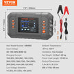 VEVOR Smart Battery Charger, 35-Amp, Lithium LiFePO4 Lead-Acid (AGM/Gel/SLA) Car Battery Charger with LCD Display, Trickle Charger Maintainer Desulfator for Boat Motorcycle Lawn Mower Deep Cycle 🍁 All In One Marketplace Canada
