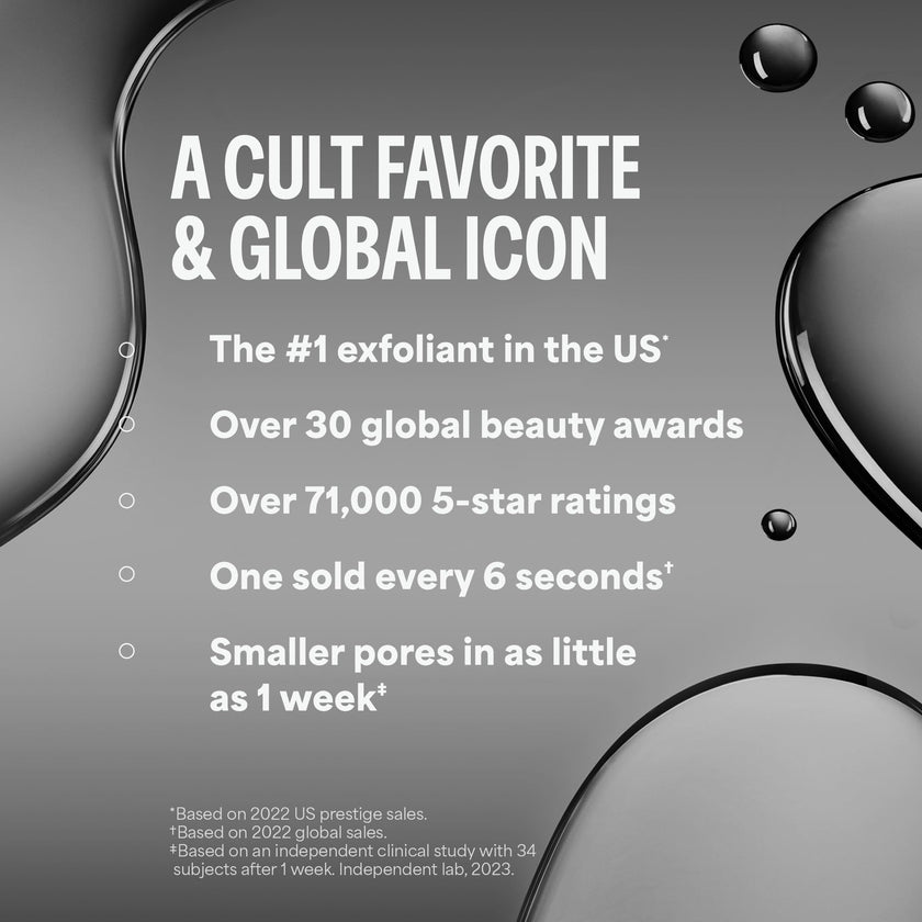 Paula's Choice SKIN PERFECTING 2% BHA Liquid Salicylic Acid Exfoliant Duo, Gentle Exfoliator for Enlarged Pores, Wrinkles & Fine Lines, Includes 1 Full Size Bottle & 1 Travel Size Bottle 🍁 All In One Marketplace Canada
