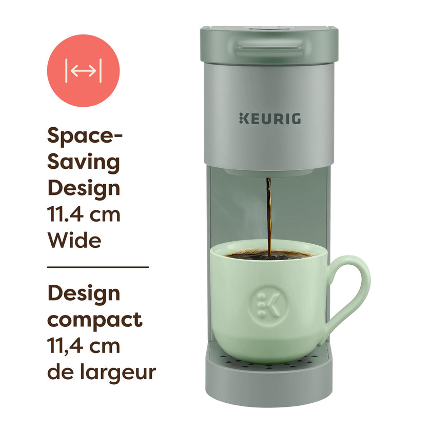 Keurig K-Mini Go Single Serve K-Cup Pod Coffee Maker, Sage 🍁 All In One Marketplace Canada