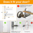 Jolik Improved Childproof Door Lever Lock(2 Pack)& Handles Premium Bonding Adhesive - door handle child proof 🍁 All In One Marketplace Canada