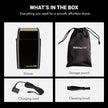 BaBylissPRO Barberology BlackFX Double Foil Shaver 🍁 All In One Marketplace Canada