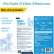 Eco Strong Pet Stain and Odor Remover - Cat Urine Enzyme Cleaner Destroyer, Urine Destroyer for Dogs, Pet Urine Enzyme Cleaner - 128 Oz 🍁 All In One Marketplace Canada