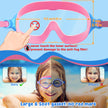 Kids Goggles Swimming, 2 Pack Kids Swimming Goggles for Age 4-14 Wide Vision Anti-Fog UV Protection Waterproof for Boys Girls 🍁 All In One Marketplace Canada
