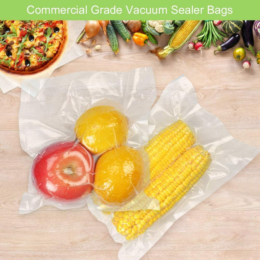 Accenter Vacuum Sealer Bags 100 Quart 8x12 Inch Commercial Grade Food Saver Bags, Seal a Meal, BPA Free, Heavy Duty, Perfect for vac storage, Meal Prep or Sous Vide (8
