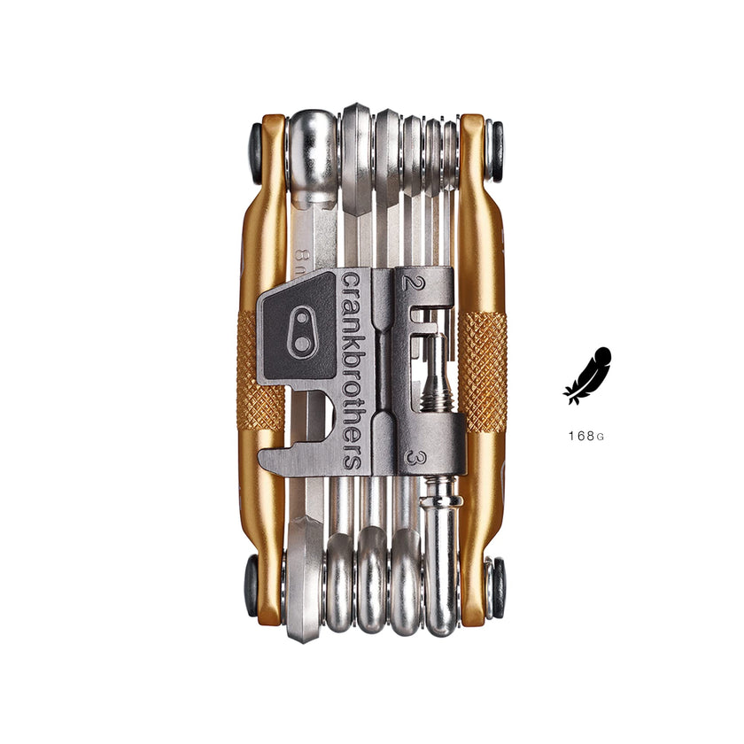 Crankbrothers 10755 Multi Bicycle Tool 17-Function, Gold 🍁 All In One Marketplace Canada