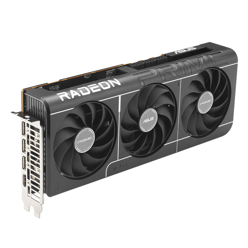ASUS Prime Radeon™ RX 9070 XT OC Edition Graphics Card (PCIe 5.0, HDMI/DP 2.1, 2.5-Slot Design, axial-tech Fans, Dual Ball Fan Bearings, Dual BIOS, ASUS GPU Guard) 🍁 All In One Marketplace Canada