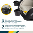 Safety 1st EverSlim 4-in-1 Convertible All-in-One Car Seat, infant to toddler, rear and forward facing, booster mode, backless booster, Fits 3 across, Washable seat, Birth to 10 years, Dunes Edge 🍁 All In One Marketplace Canada