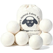 Budieggs Wool Dryer Balls Organic XL 6-Pack, 100% New Zealand Wool Chemical Free Fabric Softener for 1000+ Loads, Baby Safe & Hypoallergenic, Fabrics Soft and Fluffy Naturally 🍁 All In One Marketplace Canada