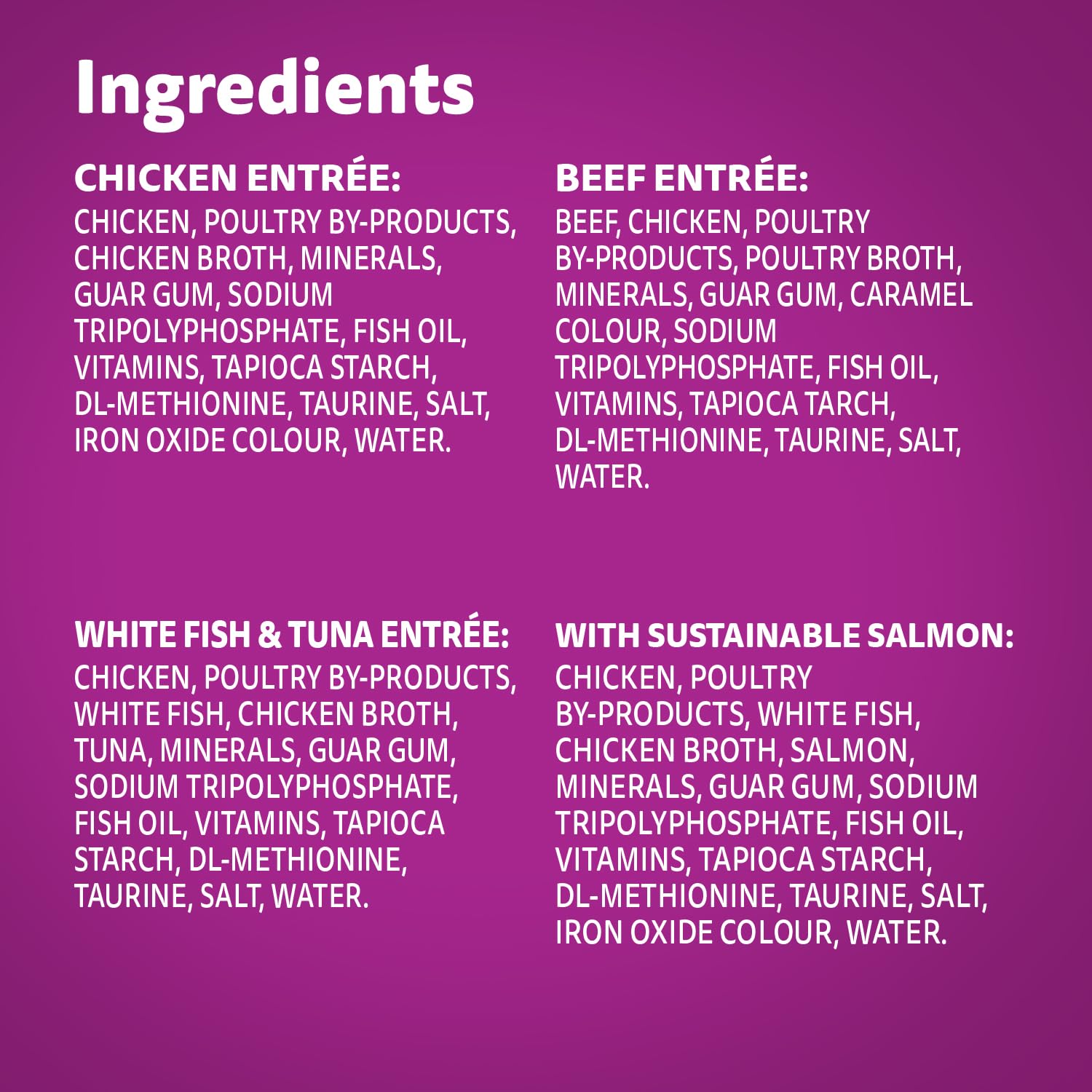 WHISKAS Perfect Portions Adult Wet Cat Food Paté - Chicken, Beef, Whitefish and Tuna, Salmon, 75g Trays (24 pack) 🍁 All In One Marketplace Canada