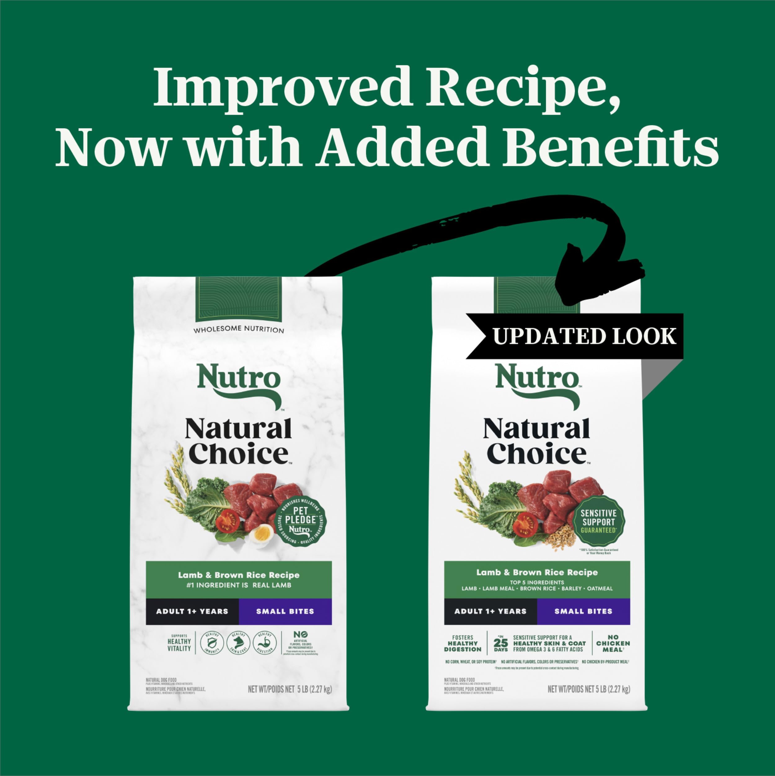 Nutro Natural Choice Adult Dry Dog Food, Lamb Flavour, 2.27kg 🍁 All In One Marketplace Canada