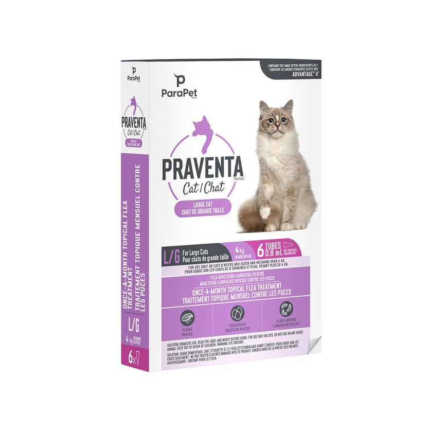 Parapet Praventa for Large Cats - 6 Tubes 🍁 All In One Marketplace Canada