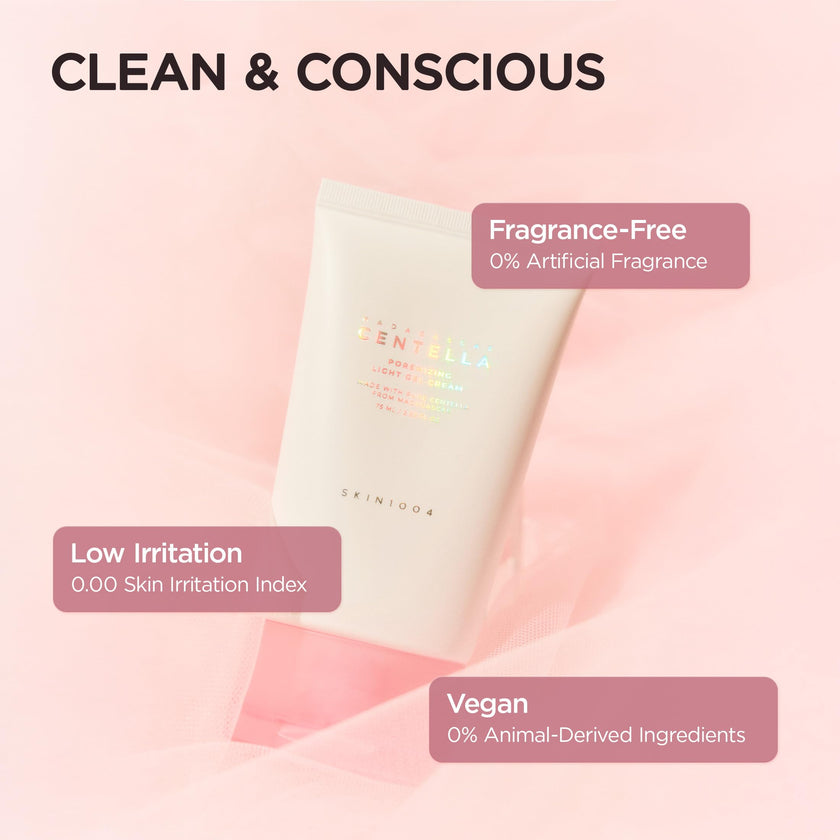 SKIN1004 Madagascar Centella Poremizing Light Gel Cream 2.53 fl.oz (75ml) | Tightens Pores | Soothes Irritated Skin 🍁 All In One Marketplace Canada