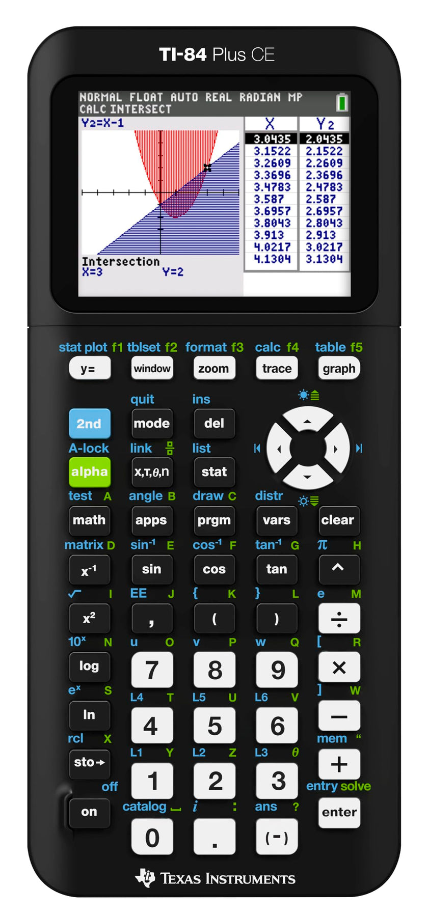 Texas Instruments TI-84 Plus CE Color Graphing Calculator, Black 7.5 Inch 🍁 All In One Marketplace Canada