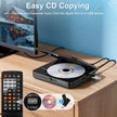 Homlab Mini DVD Player with Remote Control - All Region Free 1080P HD Small Compact CD DVD Player for Smart TV & Projector, Features HDMI Output, Headphone Jack, USB 2.0 Input, PAL/NTSC Support 🍁 All In One Marketplace Canada