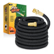 Flexi Hose Expandable Garden Hose, Lightweight & No-Kink Flexible Garden Hose, 3/4 inch Solid Brass Fittings and Double Latex Core, 100 ft Black 🍁 All In One Marketplace Canada