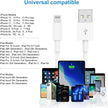 QZIIW 2 Pack [Apple MFI Certified],iPhone Fast Charger Cable 3 FT,USB to Lightning Cable 3 Foot Fast Charge Data Transfer 3 Feet Power Cord for iPhone 14 13 12 11 Pro Max Mini XR XS X 9 8 7Plus ipad 🍁 All In One Marketplace Canada
