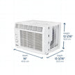 Danby DAC050MB1WDB 5,000 BTU Window Air Conditioner, 2 Cooling and Fan Settings, Easy to Use Mechanical Rotary Controls, Ideal for Rooms Up to 150 Square Feet 🍁 All In One Marketplace Canada
