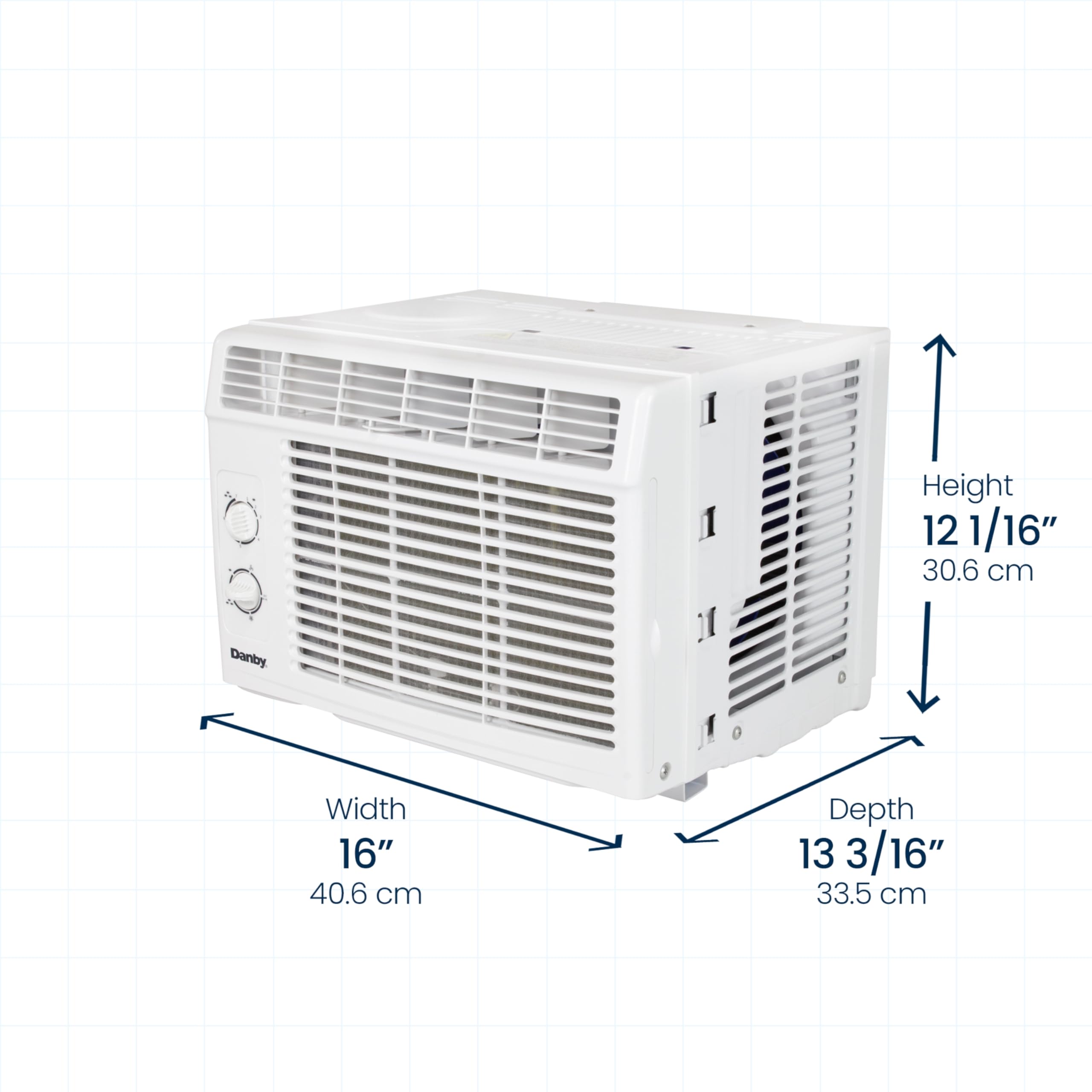 Danby DAC050MB1WDB 5,000 BTU Window Air Conditioner, 2 Cooling and Fan Settings, Easy to Use Mechanical Rotary Controls, Ideal for Rooms Up to 150 Square Feet 🍁 All In One Marketplace Canada