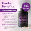 Nutratology® Probiotics for Women | Canadian-Made | 40 Billion CFUs Per Capsule | 80 Billion CFUs Per Serving - Bloating Relief & Digestion - 4 Strains of Women's Probiotic for Gut Health -120 Count 🍁 All In One Marketplace Canada