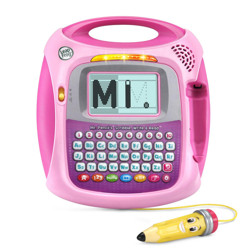 LeapFrog Mr Pencil's Scribble, Write and Read, Pink (English Version) 🍁 All In One Marketplace Canada