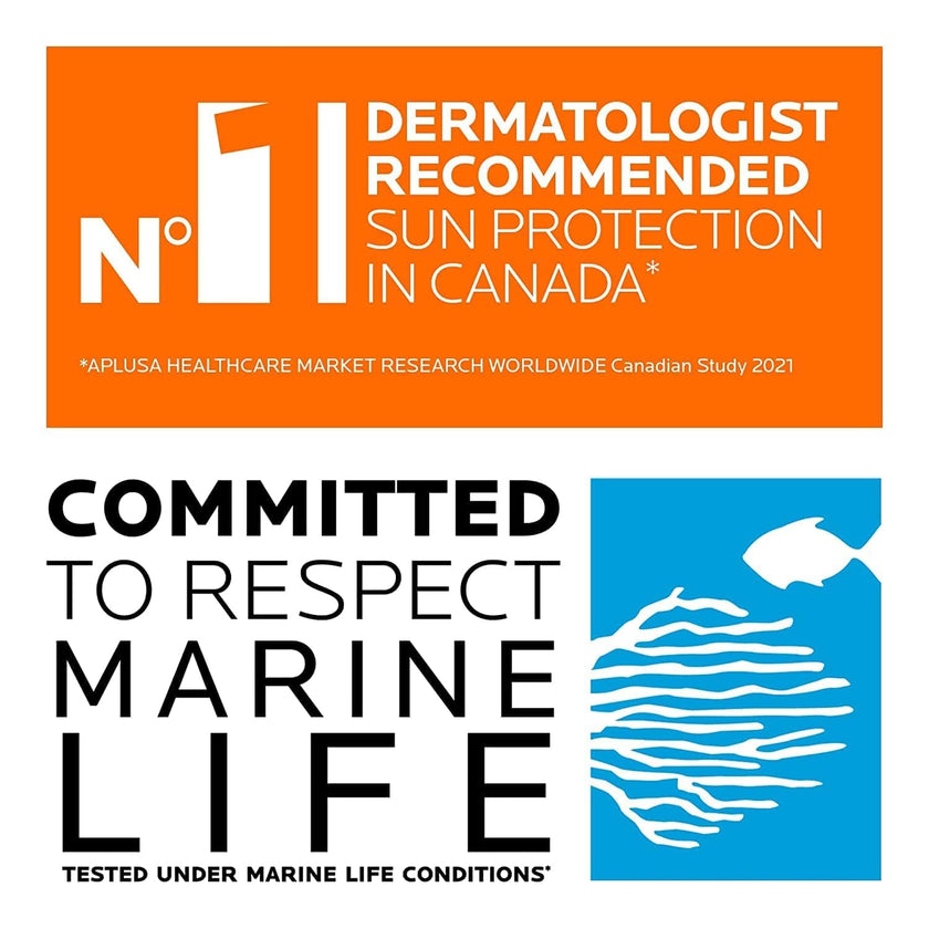La Roche Posay Anthelios Ultra Fluid Face & Body Sunscreen SPF 50+, High UVA UVB Protection, Invisible Matte Finish, Water & Sweat Resistant, Fragrance Free, Recommended by Dermatologists 🍁 All In One Marketplace Canada