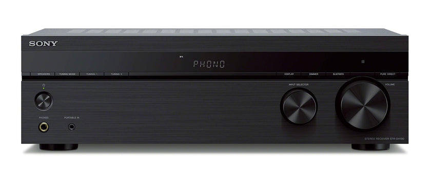 Sony STRDH190 2-ch Stereo Receiver with Phono Inputs and Bluetooth Audio Component, Black 🍁 All In One Marketplace Canada