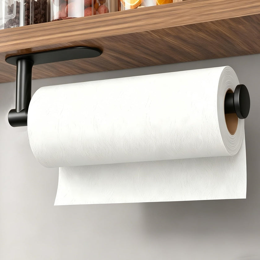DEKAVA Paper Towel Holder Under Cabinet Wall Mount for Kitchen Paper Towel, Self-Adhesive Paper Towel Bar, Paper Towel Rack, SUS304 Stainless Steel 13 inch 🍁 All In One Marketplace Canada