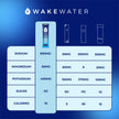 Wake Water Sugar Free Electrolyte Packets, Hydration Powder, Keto & Paleo Friendly Electrolyte Drink Mix, Fasting Hydration Packs, Travel Essentials, Pack of 10 (6g Each) (6 g (Pack of 10), Blue Raspberry) 🍁 All In One Marketplace Canada