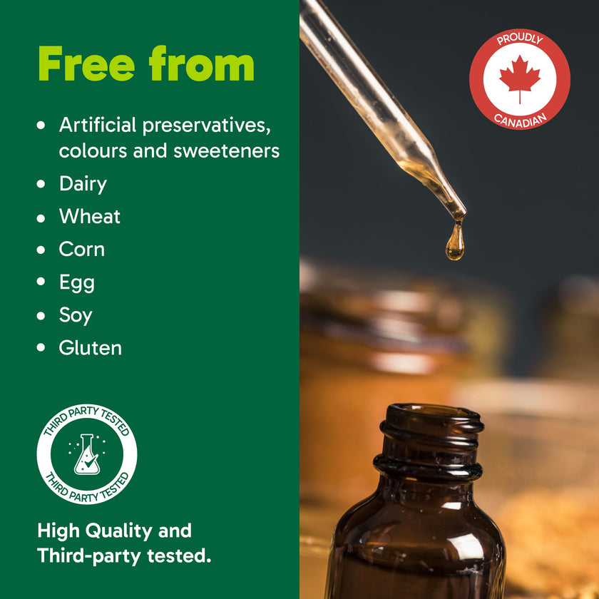 Organika Vitamin D3 + K2 (MK7) Liquid Drops 30 ml, 600-day Supply 🍁 All In One Marketplace Canada