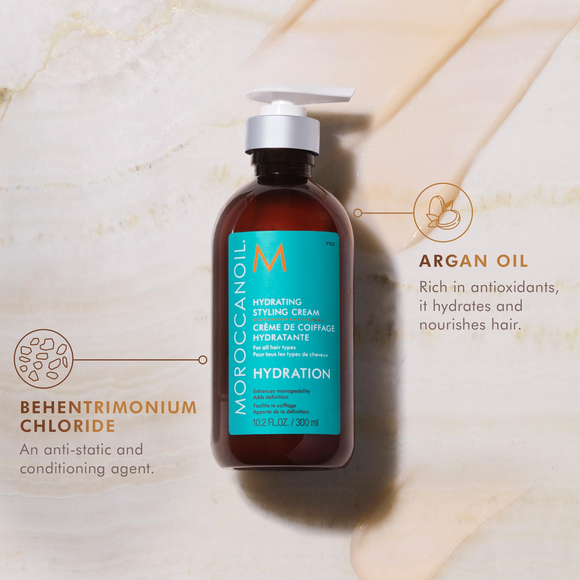 Moroccanoil Hydrating Styling Cream, 10.2 Fl. Oz. 🍁 All In One Marketplace Canada