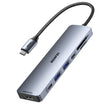 BENFEI 7-in-1 USB C Hub with HDMI(4K@60Hz), 2 USB-A, 1 USB-C Data, 100W Charge, SD/TF Card Reader, Silicone Tangle-Free Cable Compatible with MacBook Pro/Air, iPad Pro, iMac, iPhone 15 Pro/Pro Max 🍁 All In One Marketplace Canada