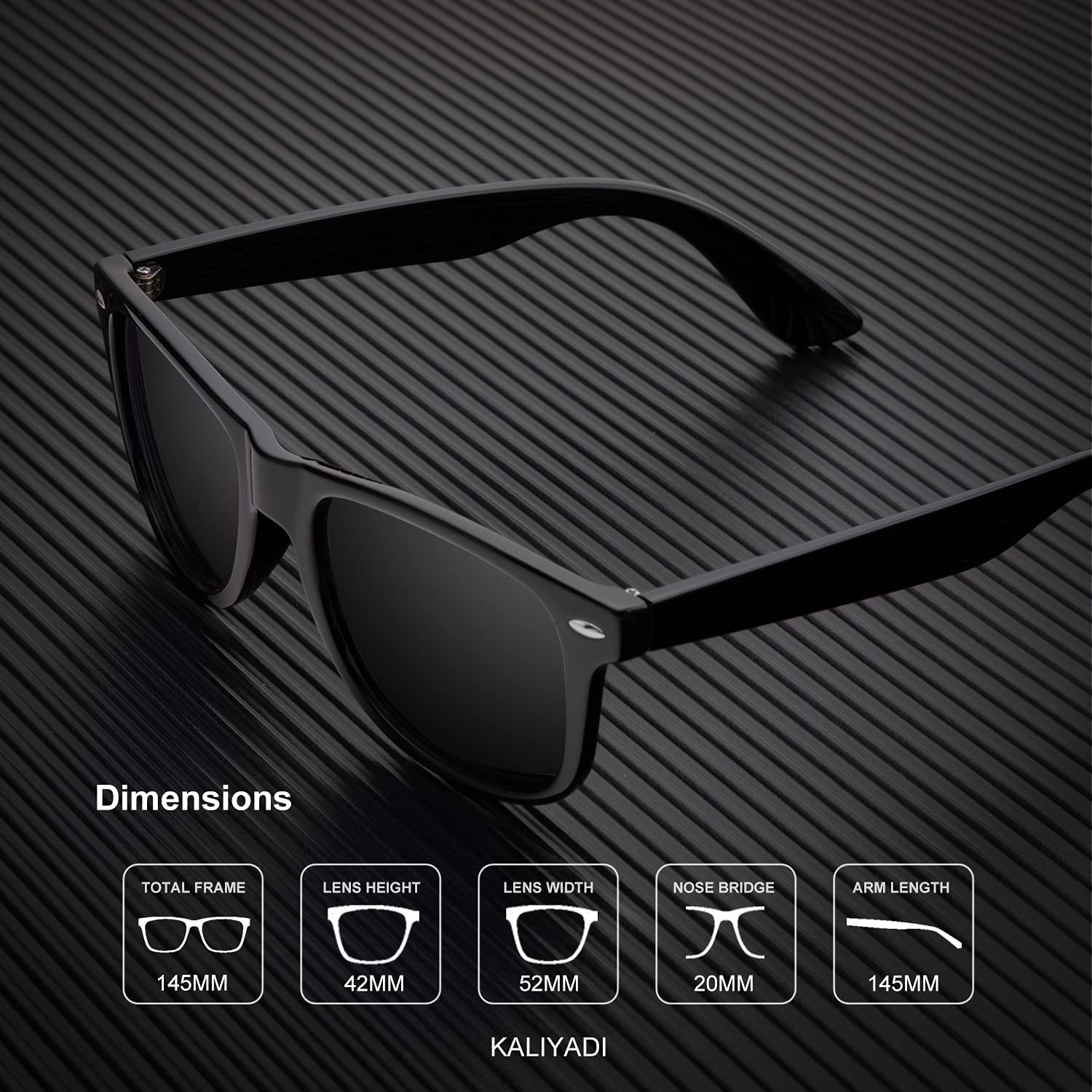 KALIYADI Polarized Sunglasses for Men and Women Unisex Sun glasses UV Blocking Lightweight 🍁 All In One Marketplace Canada