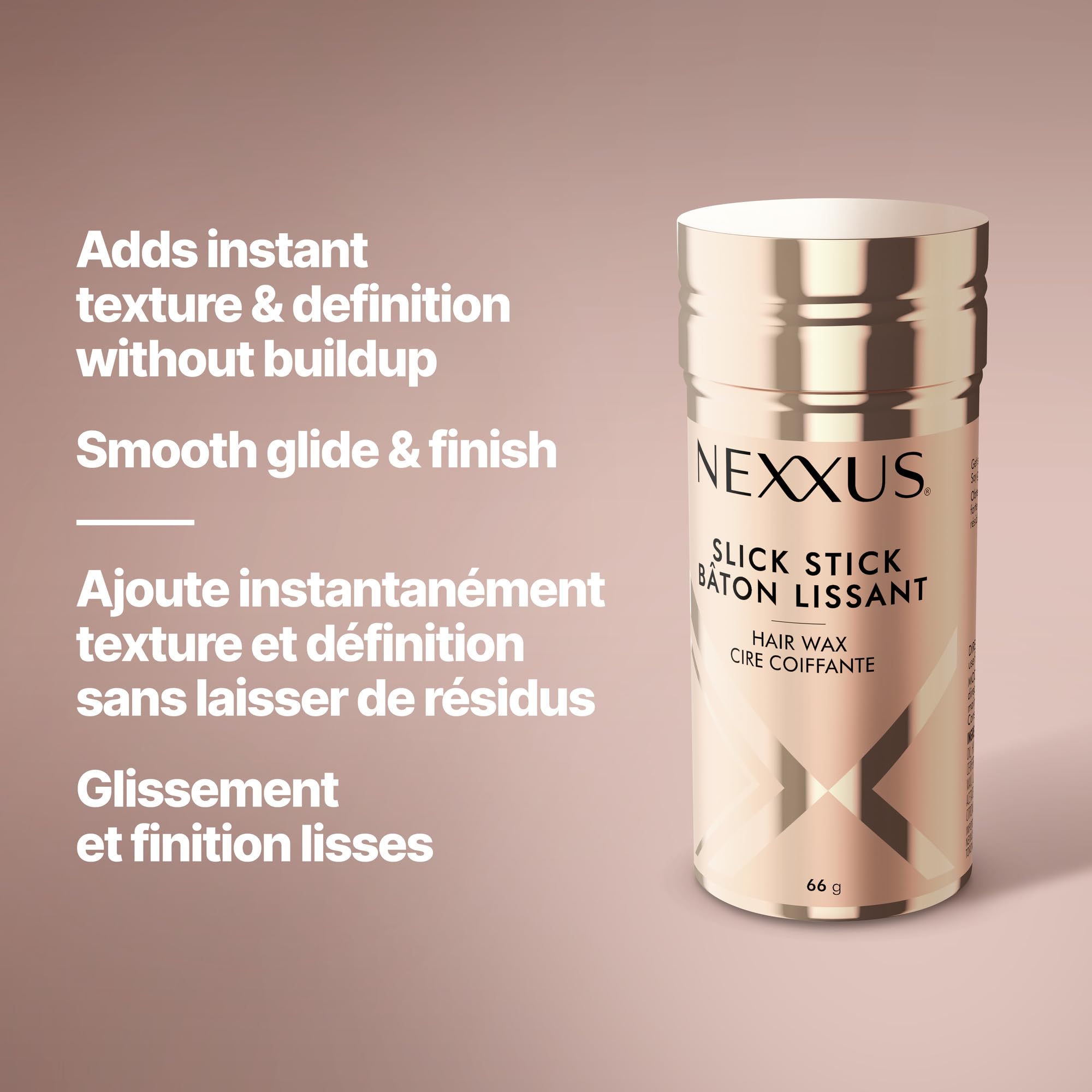 Nexxus Slick Stick Hair Wax 72H Humidity Shield 48H Frizz Control, 66g 🍁 All In One Marketplace Canada