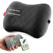 Hikenture Camping Pillow with Removable Cover - Ultralight Inflatable Pillow for Neck Lumber Support - Upgrade Backpacking Pillow - Washable Travel Air Pillows for Camping, Hiking, Backpacking (Black) 🍁 All In One Marketplace Canada