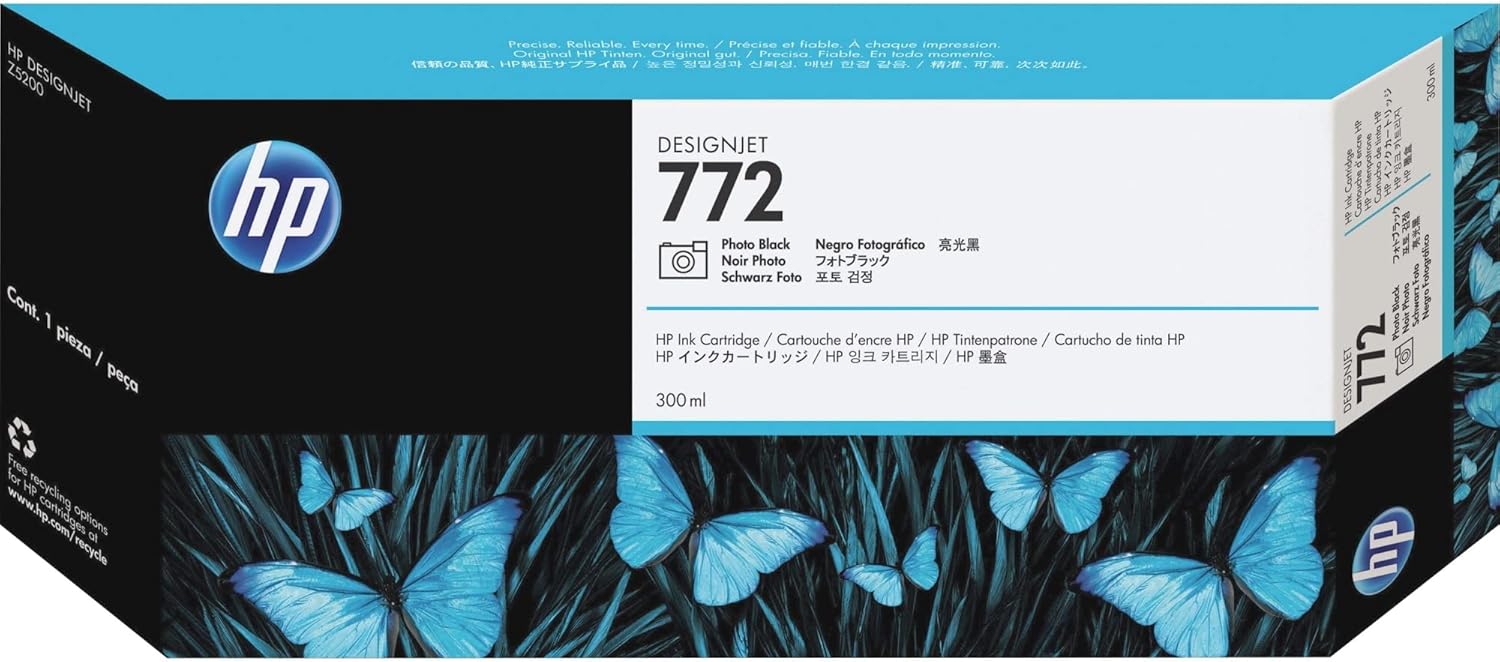 HP 772 (CN633A) 300mL Photo Black Original Ink Cartridge