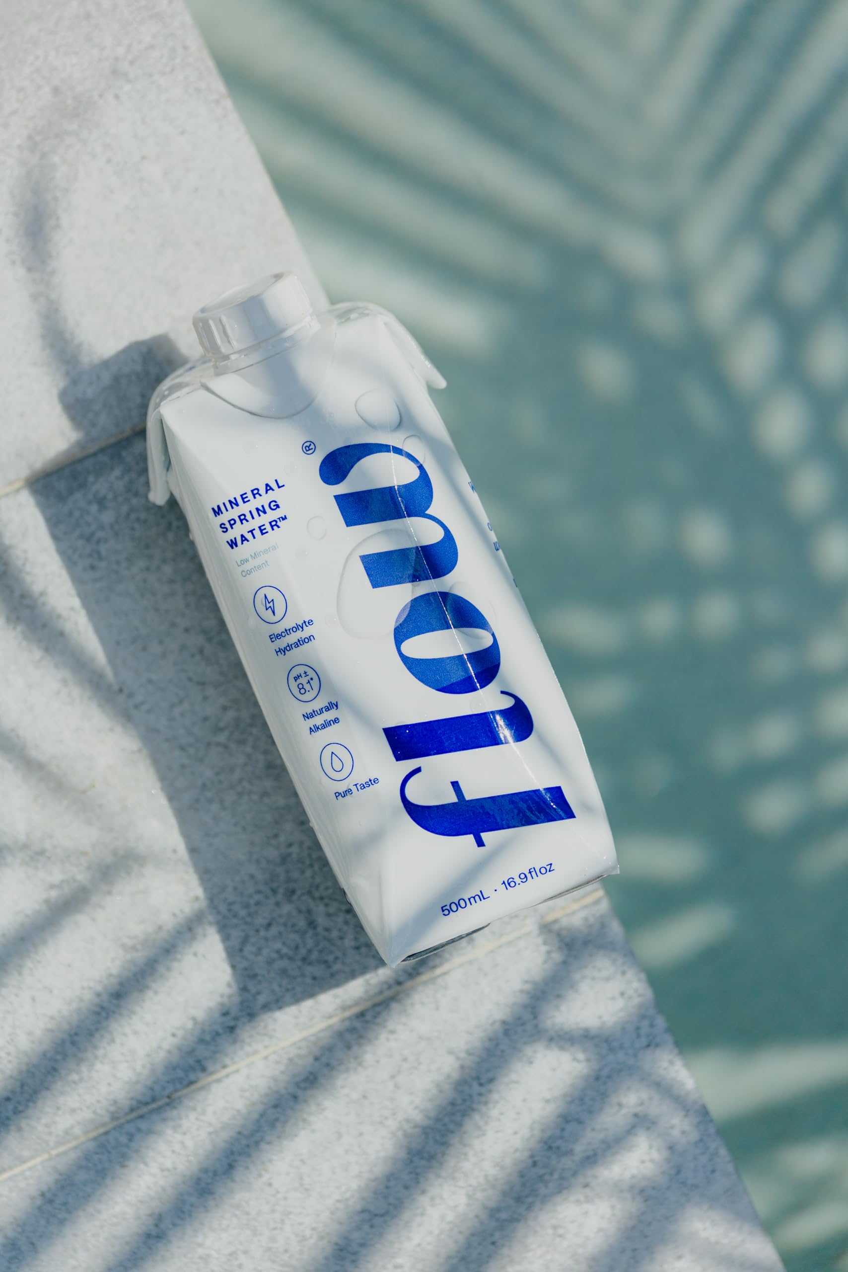 Flow Artesian Mineral Spring Water, Peach + Blueberry, 500 ml, 12 Pack 🍁 All In One Marketplace Canada