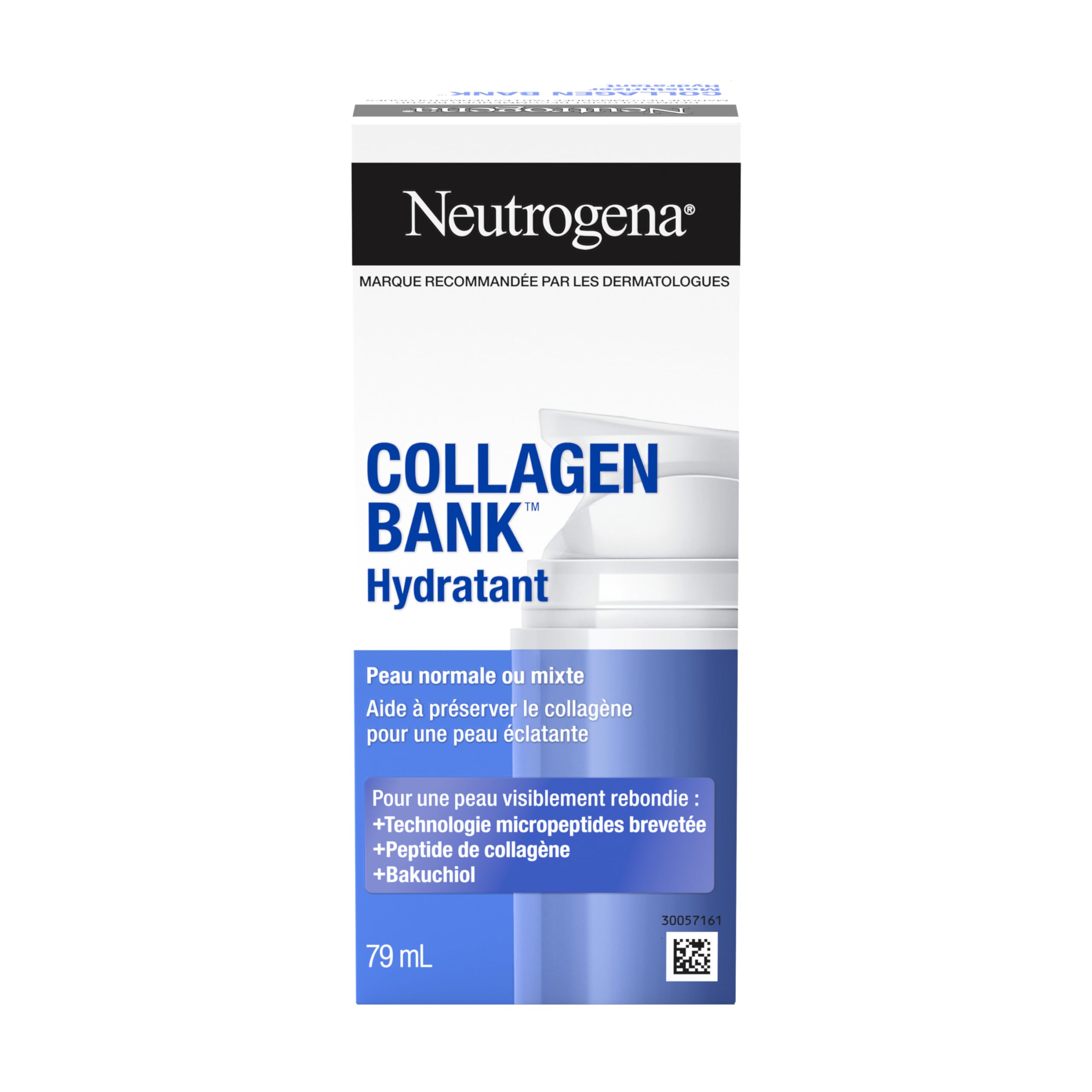 Neutrogena Collagen Bank Face Moisturizer, Daily Anti-Aging Neck Collagen Cream with Bakuchiol, Cream to Support Skin’s Natural Collagen for Visibly Plump Skin, 79 mL 🍁 All In One Marketplace Canada