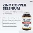 Herba Zinc Picolinate 25mg with Copper and Selenium - 180 Capsules | 3 in 1 Mineral Supplement | Selenium Zinc Copper Supplement | 6 Months Supply | Immune Support | Made in Canada 🍁 All In One Marketplace Canada
