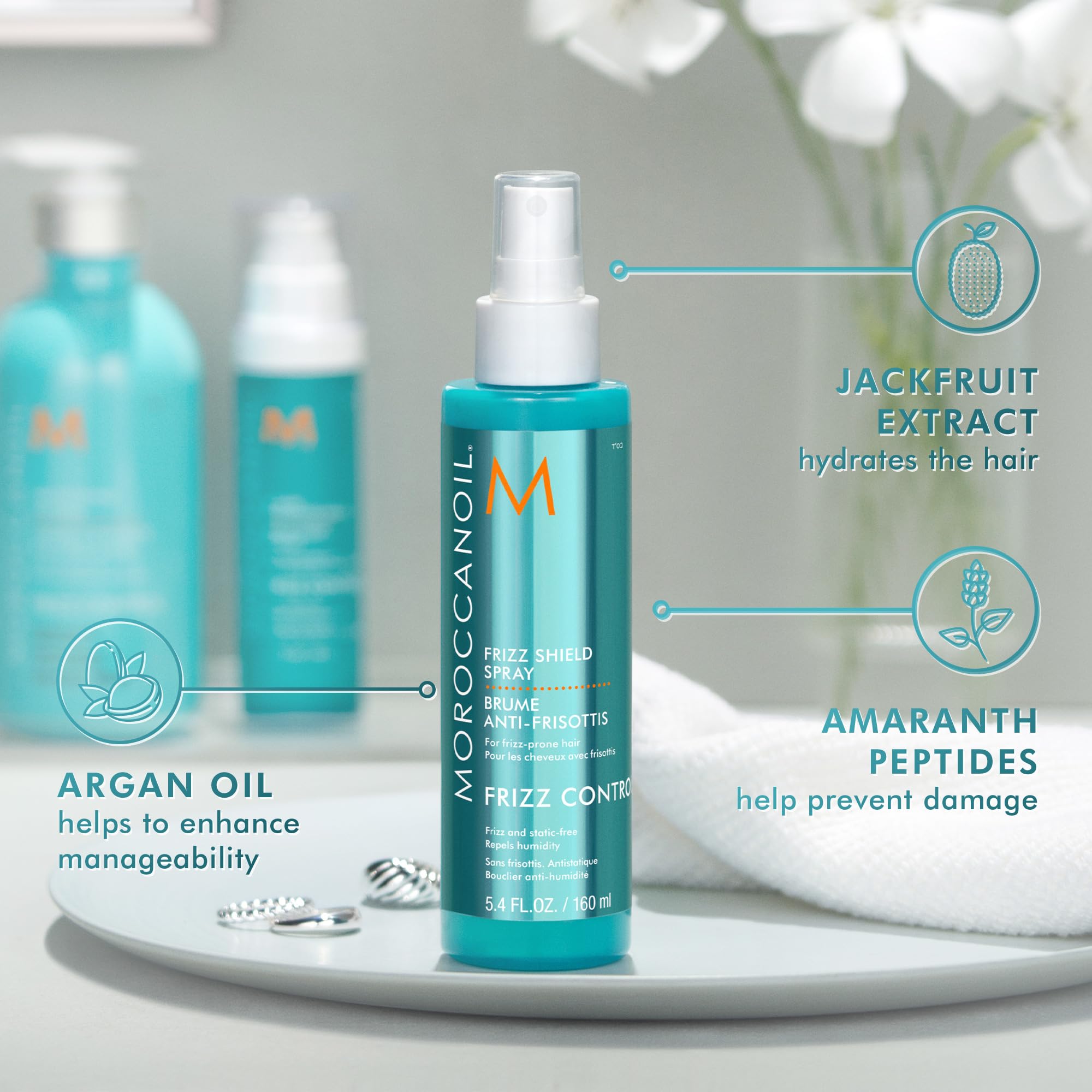 Moroccanoil Frizz Shield Styling Spray, 5.4 Fl. Oz. 🍁 All In One Marketplace Canada