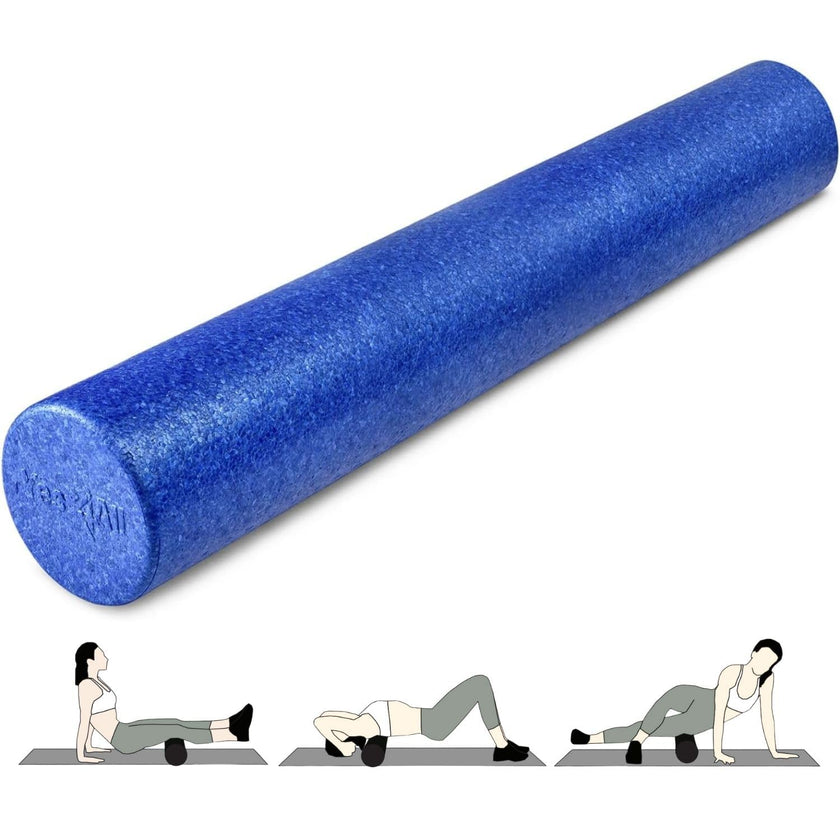 Yes4All High-Density EPP Round Back Roller Foam, Foam Roller for Yoga, Pilates & Stretching - 12, 18, 24, 36 inch 🍁 All In One Marketplace Canada