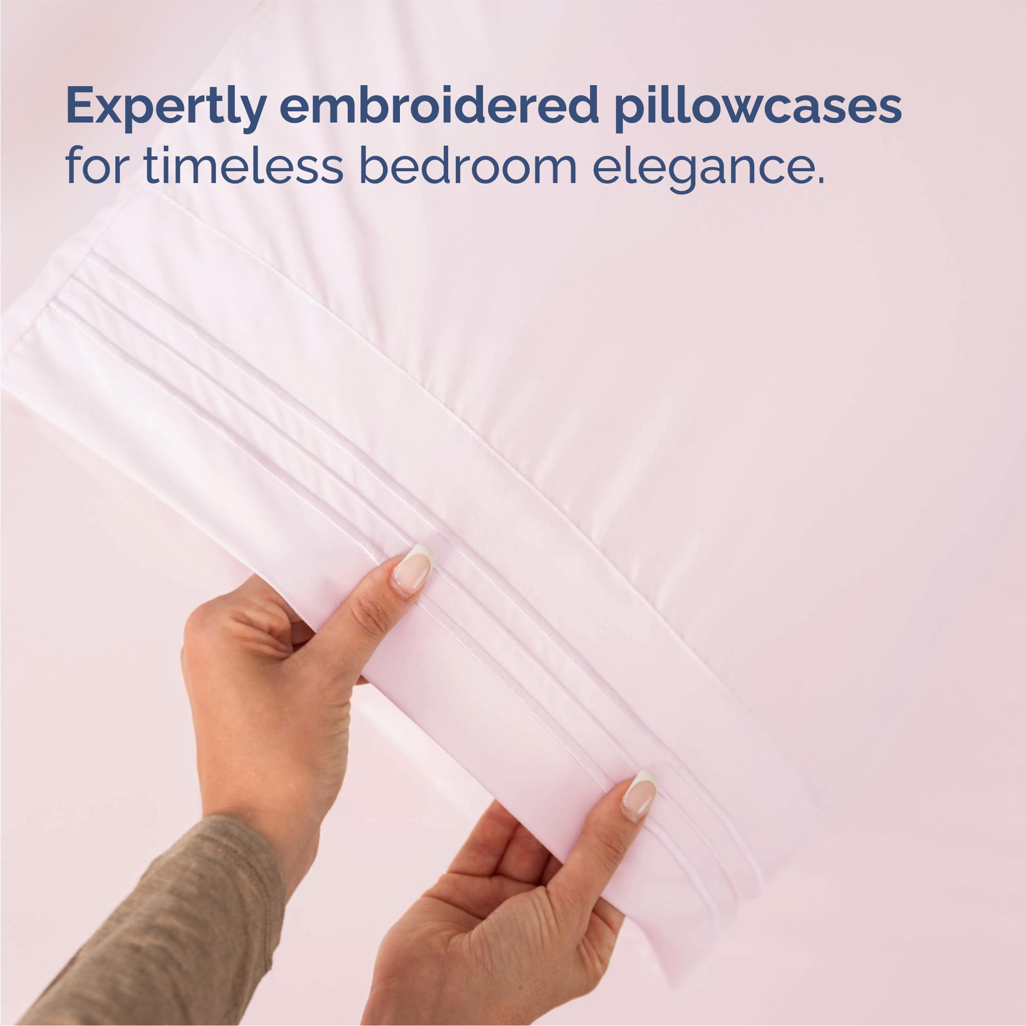 Queen Size 4 Piece Sheet Set - Comfy Breathable & Cooling Sheets - Hotel Luxury Bed Sheets for Women & Men - Deep Pockets, Easy-Fit, Soft & Wrinkle Free Sheets - Lavender Pink Oeko-Tex Bed Sheet Set 🍁 All In One Marketplace Canada