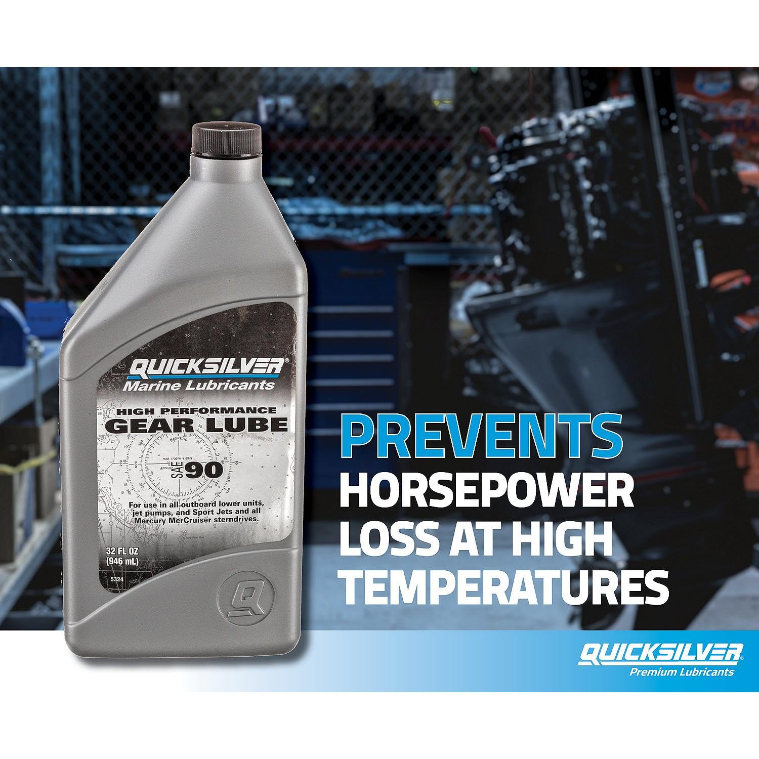 Quicksilver 92-858064Q01 High Performance Gear Lube 🍁 All In One Marketplace Canada
