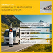 SIKA - Multi-Purpose sealant and Adhesive - Sikaflex-221 - White - Ideal for RV and Motorhome Repair - Permanent - Weather Resistant - Paintable - 300 mL 🍁 All In One Marketplace Canada
