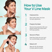 Plantifique V-Line Face Mask with Hyaluronic Acid, 5 Pack Chin Strap for Double Chin, V Line Lifting Masks - V Shape Face Tape, Jawline & Neck Mask for Skin Firming 🍁 All In One Marketplace Canada