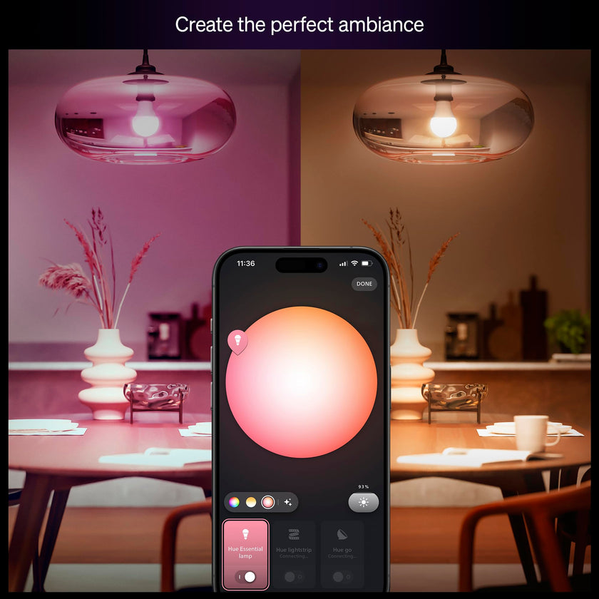 Philips Hue Essential Smart LED A19 Bulb, 4-Pack 🍁 All In One Marketplace Canada